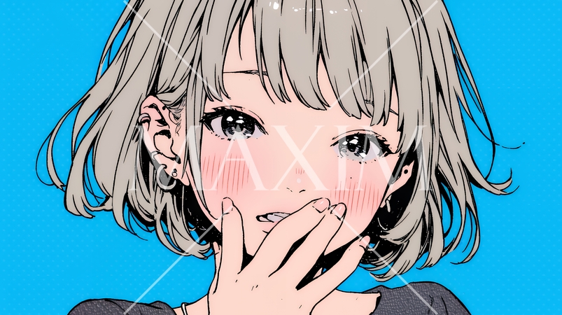 失言をして恥ずかしくて思わず口を手で覆っている若い女性