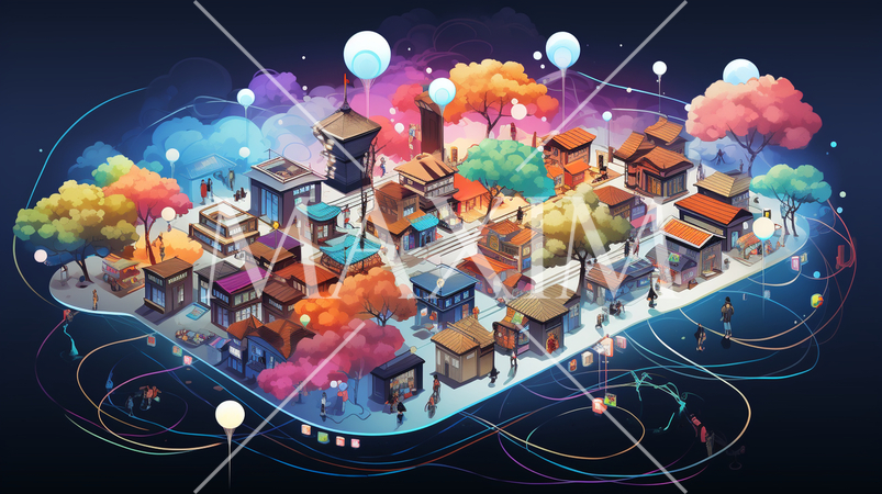 クラウドコンピューティング：クラウド上でデータ共有、複数のデバイスからアクセス。