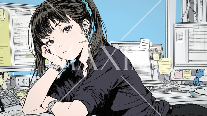 仕事上のトラブルで怒りが収まらない女性