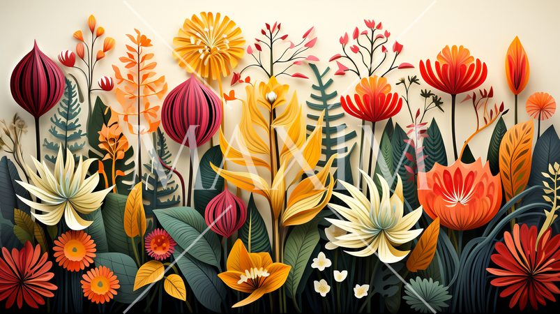 色鮮やかな南国の植物たち