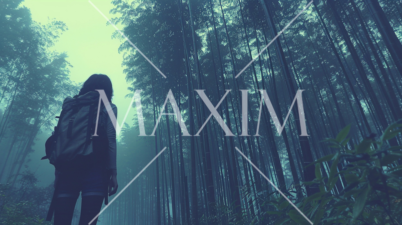 気味の悪い竹林に迷い込んだ若い女性