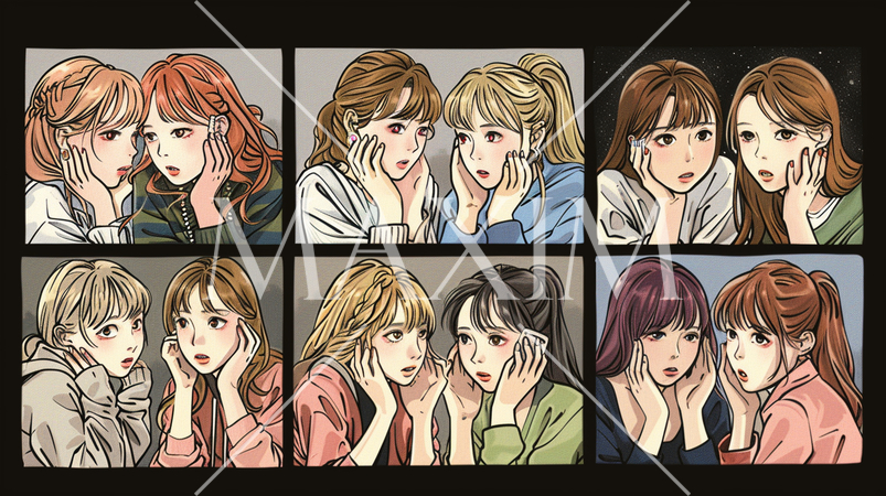 LGBT：女性同士のカップルのないしょ話