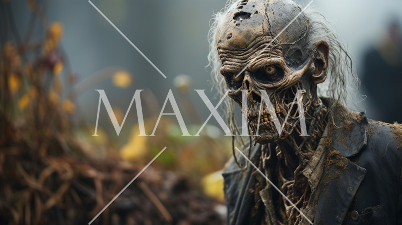 ゾンビの絵：精緻CG