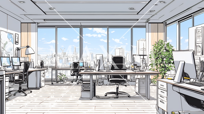 近代的なオフィス空間