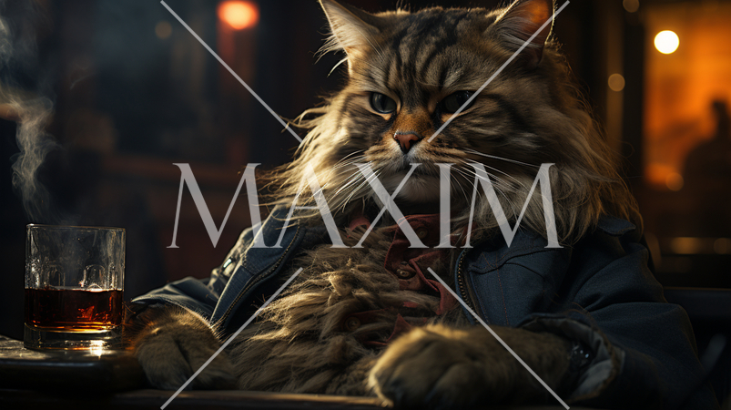 ボス猫：飼い主をも顎で使いそうなほど貫禄のある猫。