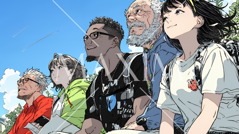 いろいろな世代の人たちがしっかりと未来を見つめている6