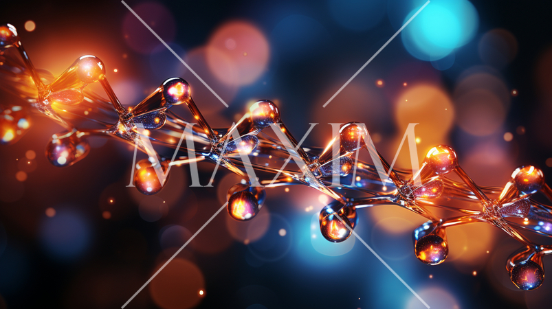 数珠つなぎの泡の背景イメージ