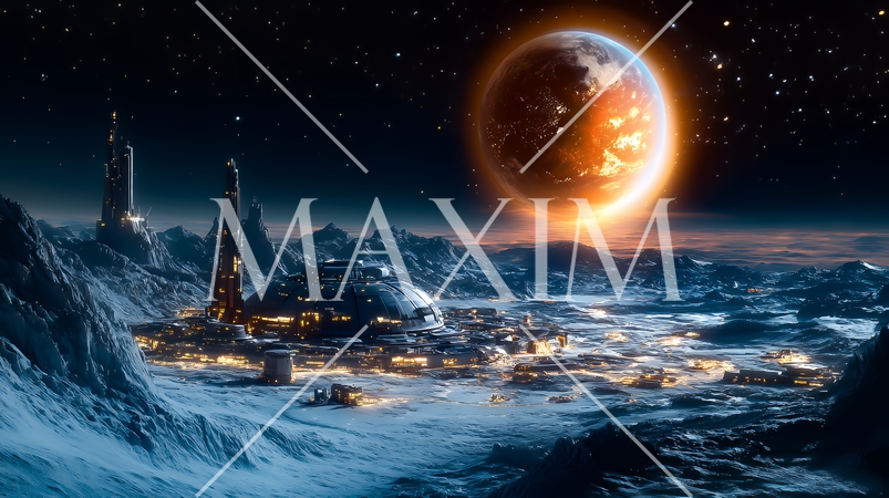 月面基地：精緻CG