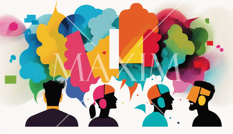 クリエイティブブレインストーミング：アーティスト、デザイナー、クリエイターのアイデア出し合い。7