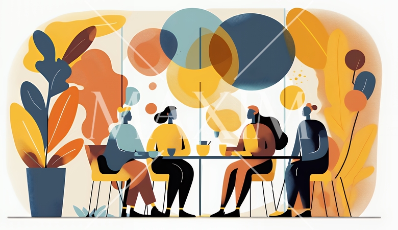 心理的安全な職場（安心して意見を言える職場環境）（POPな表現）