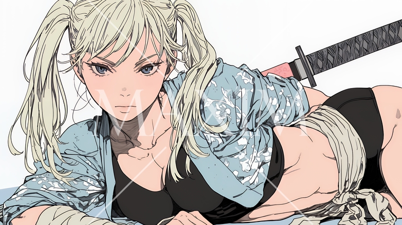 セクシーな女忍者（くノ一）