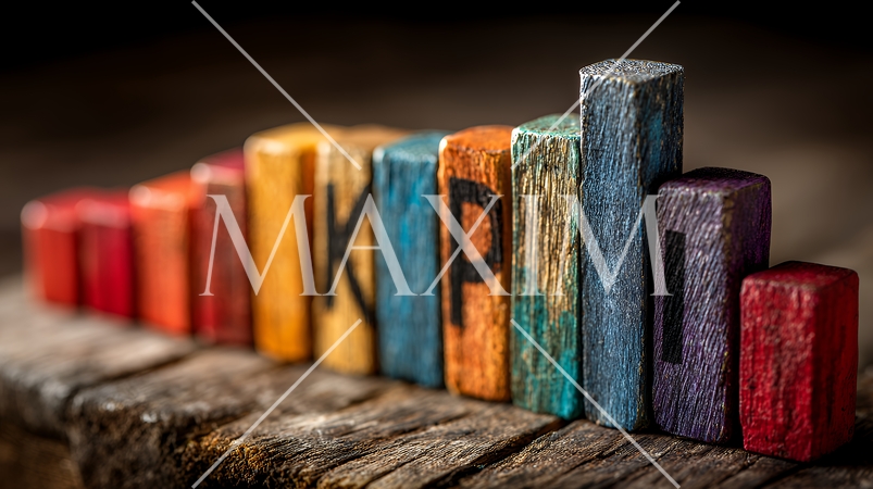 KPI：最終的な目標（KGI）を達成するための「重要業績評価指標」のイメージ