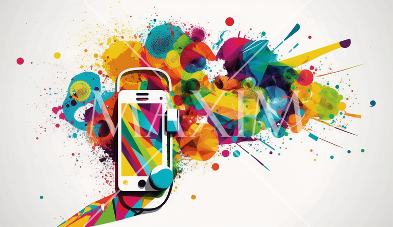 仕事のコミュニケーション：メールのやり取り、電話、ビデオ会議。