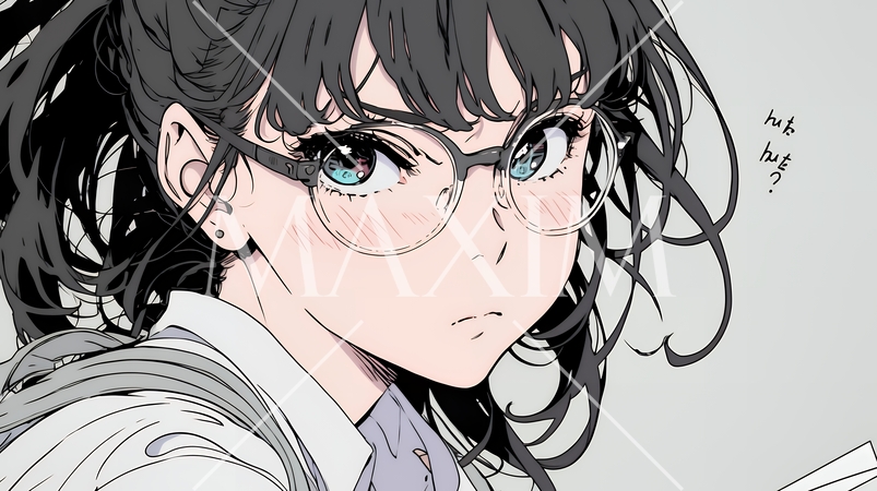 「はぁ？」と呆れた表情をしている女子高生