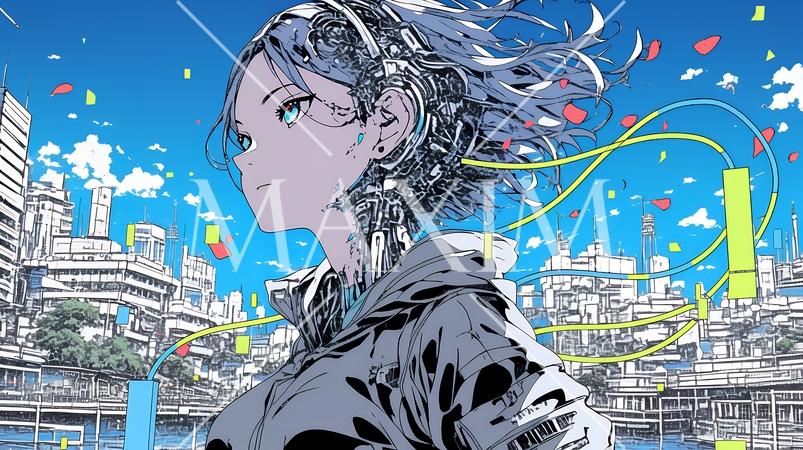 ビッグデータとAI：データ解析による洞察とデータセンターの役割のイメージ