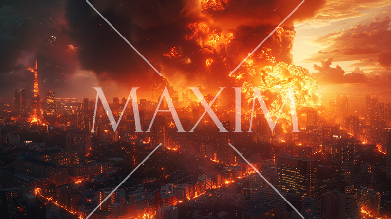 東京大火災：大震災／首都東京へのミサイル・彗星・隕石の落下／ミサイル攻撃／富士山爆発