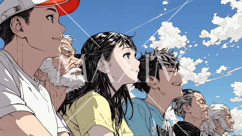 いろいろな世代の人たちがしっかりと未来を見つめている6