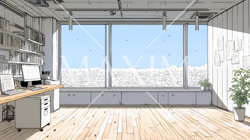 近代的なオフィス空間