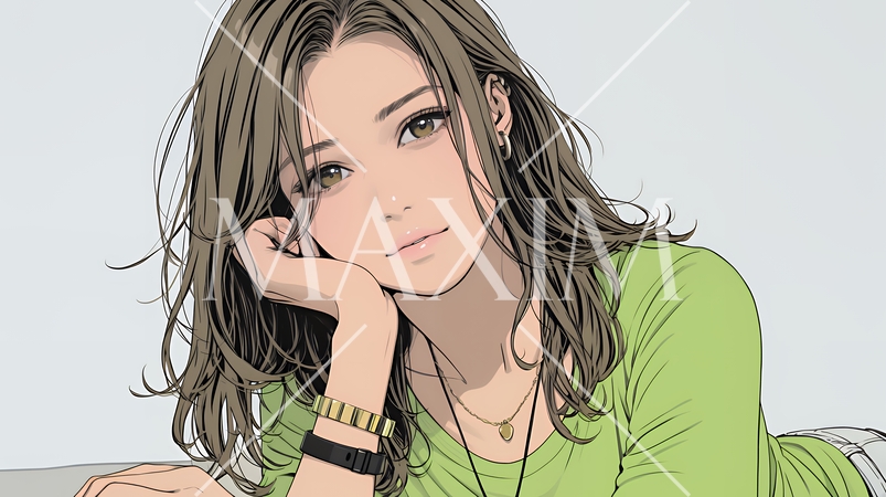 戸惑いの表情の若い女性：困惑した微妙な感情を浮かべた女性