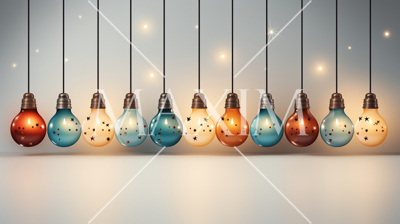 クリスマスを彩るデコレーションライト