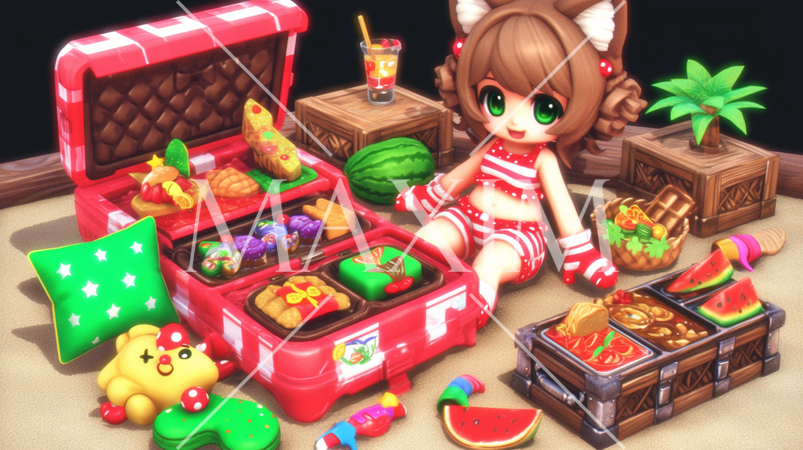 おもちゃ箱：おままごとセット