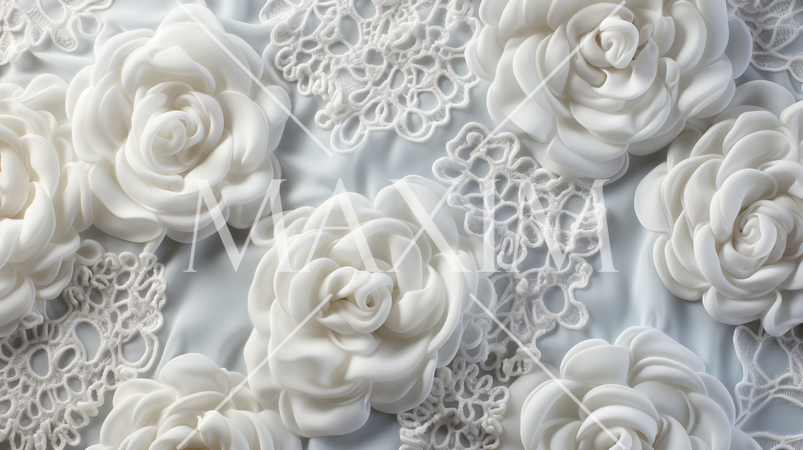 白いレース織り布の背景画像