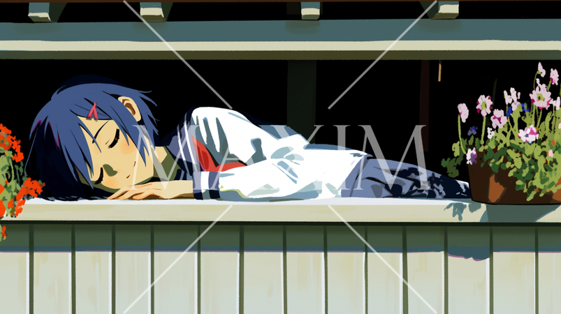 怠惰：寝ることが一番大好きな女の子