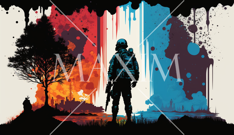 敵味方もいない最後の一人になった。