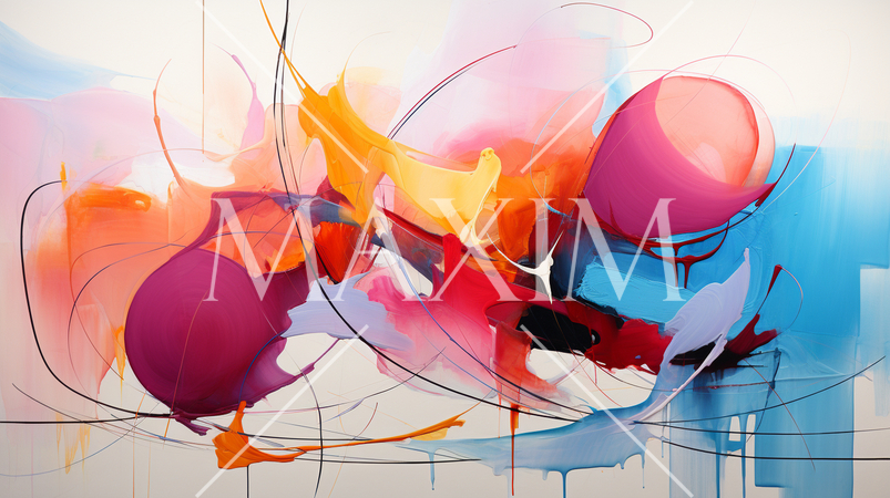 パステルカラーの抽象的背景イメージ