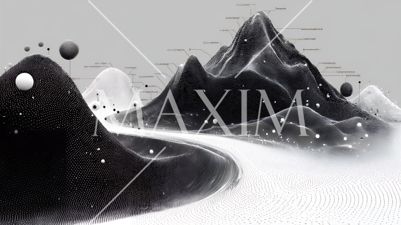 デジタルマトリックスデータ波形が作り出す仮想世界