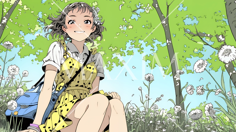 おしゃまな女の子