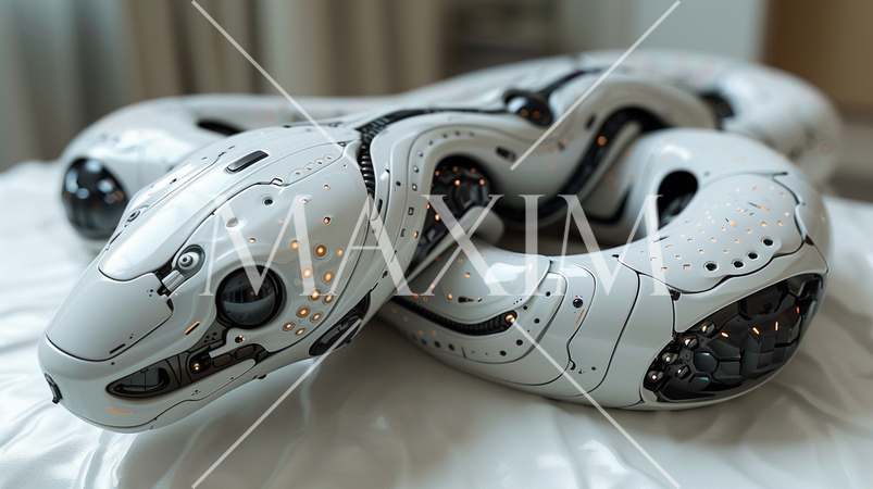 蛇型ロボット：精緻CG