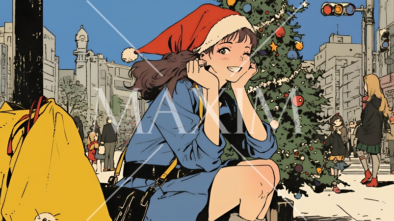 若者たちのクリスマスパーティ