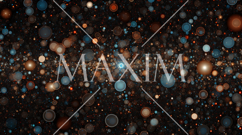 両目で見つめると立体的に見えてくるランダムドットステレオグラム（RDSG）背景画像：精緻CG画像