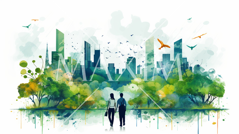 SDGs：企業活動としての環境と持続可能性：持続可能なビジネスプラクティス、環境保護活動。