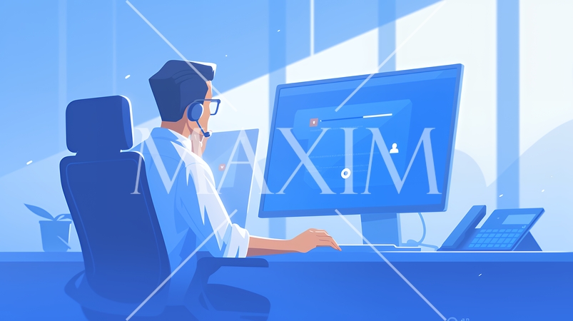 マーケティングデータなどの計量分析を行っているビジネスパーソン