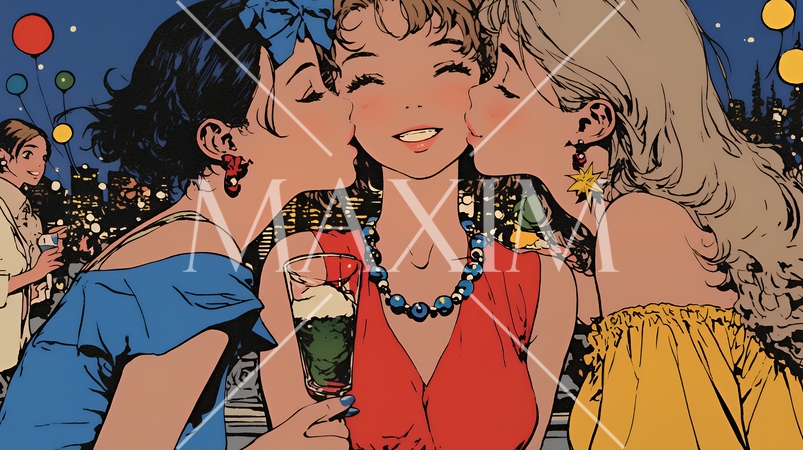 若者たちのクリスマスパーティ