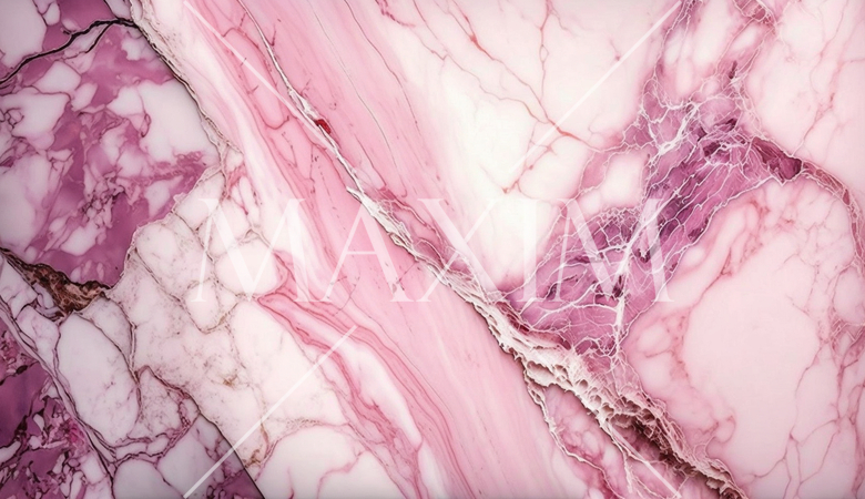 ピンクの大理石様の精緻CG背景画像