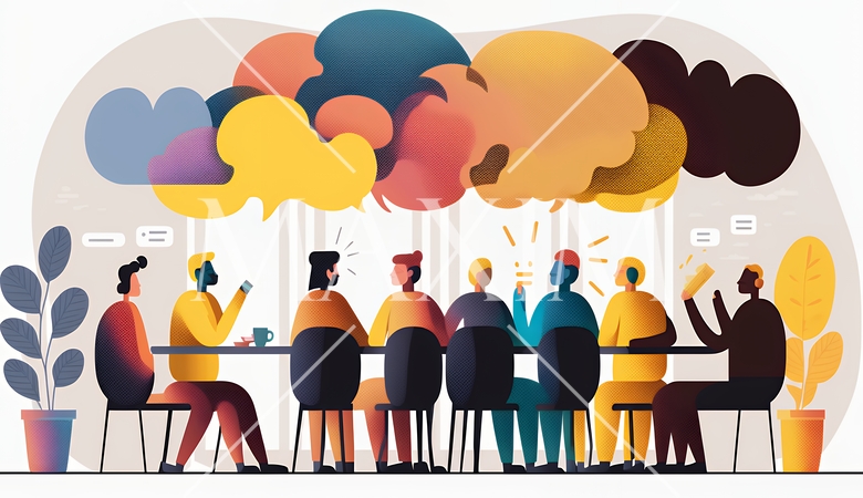 心理的安全な職場（安心して意見を言える職場環境）（POPな表現）