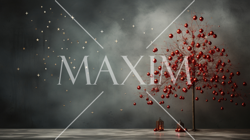 メリークリスマス：ミニマルアート（Minimalism）的表現の背景画像