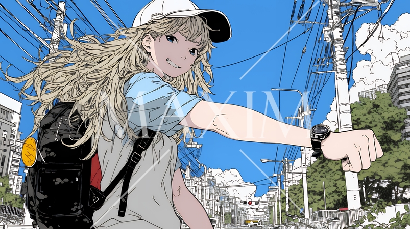 フィストバンプ（グータッチ）をしようとしている若い女性