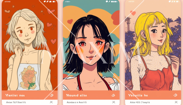 若い女の子のスマホでの自撮り写真