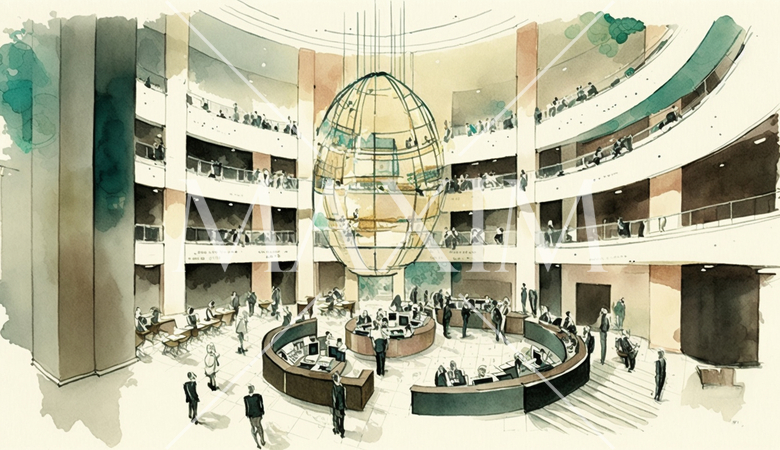 学会やビジネスショーのイベントホール