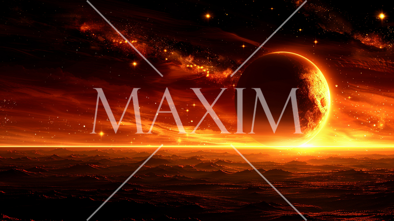 TRAPPIST-1の景観：いつも夕暮れホビタブルゾーンにある惑星。生命の存在の可能性が期待される