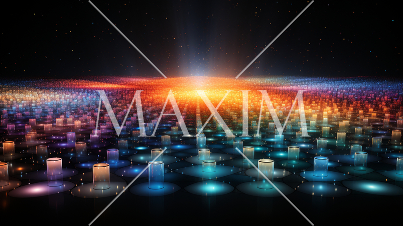 多元宇宙をテーマにした抽象的背景