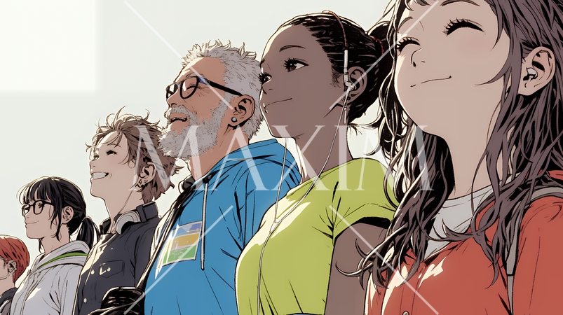 いろいろな世代の人たちがしっかりと未来を見つめている6