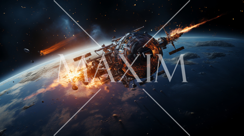 人工衛星への小天体（デブリ）衝突事故