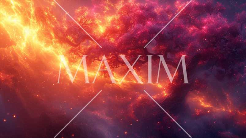 知恵の木：「知識」を木の生長に例えて具現的表現をした