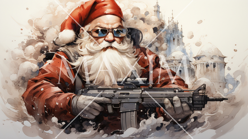 戦うサンタクロース：戦闘モード