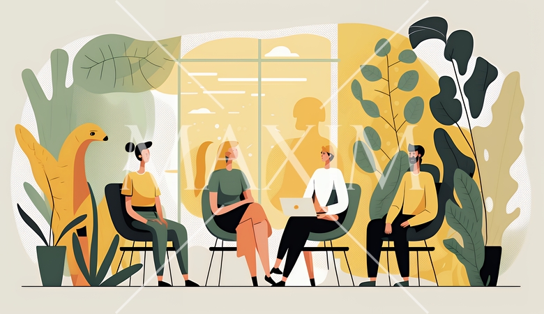 心理的安全な職場（安心して意見を言える職場環境）（POPな表現）